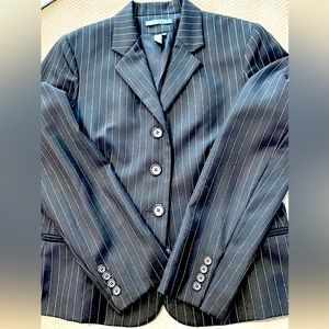 Vintage Ralph Lauren Black Wool Blazer